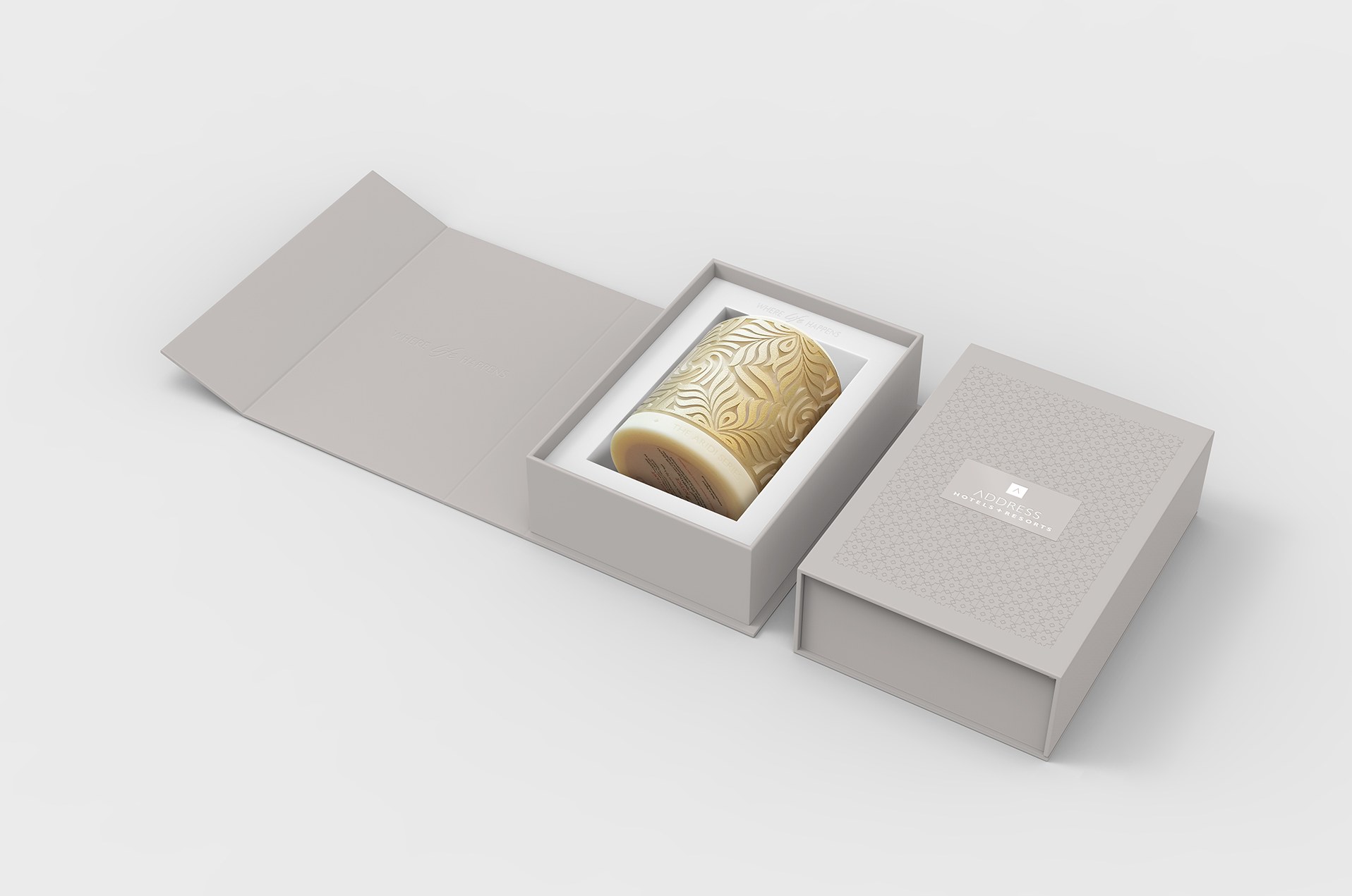 The Address gift box