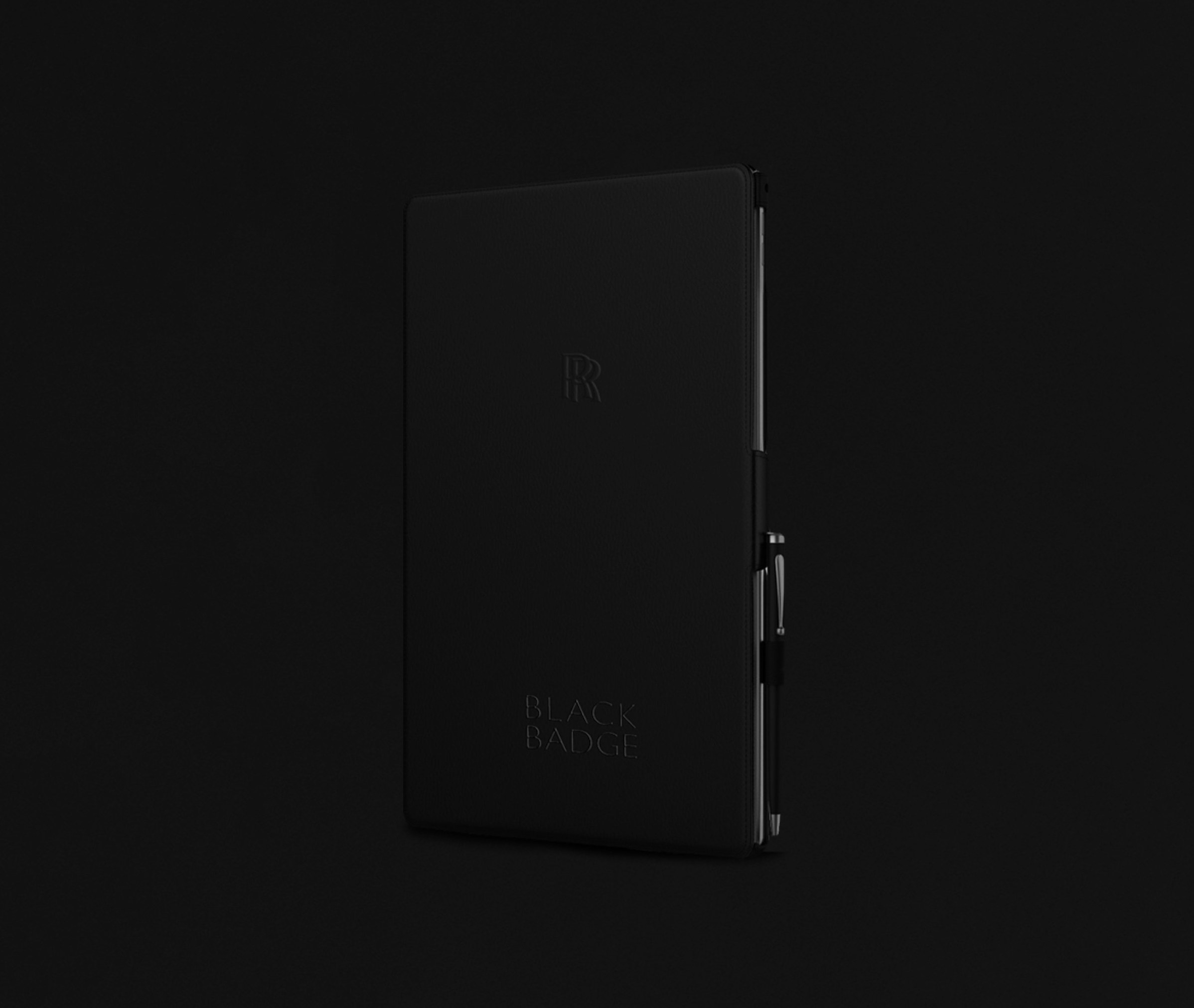 The Black Badge presentation case